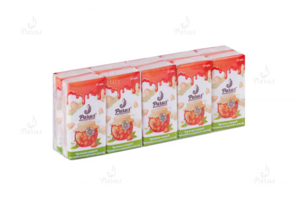 Носовые платочки 2шар. 10шт/уп.