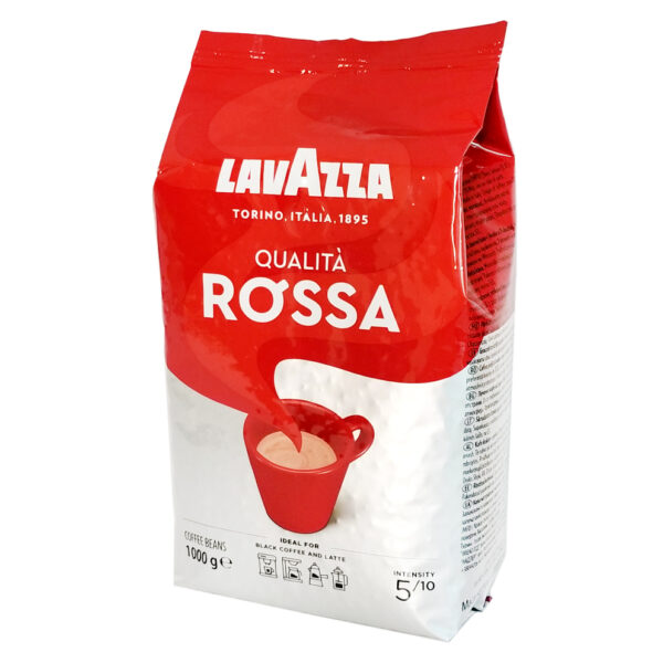Кофе в зернах Lavazza Qualita Rossa 1кг 40/60
