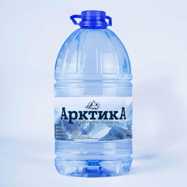 Арктика, 5л, Вода питьевая негазированная
