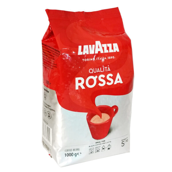 Кофе в зернах Lavazza Qualita Rossa 1кг 40/60