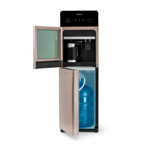 Кулер для воды HotFrost 350ANET Gold (с чайником)