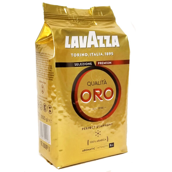 Кофе в зернах Lavazza Qualita Oro 1кг 100/0